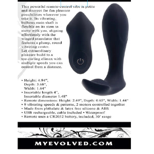 Evolved Take Me Out G-Spot & Clitoral Vibrator with Remote Clit Stimulation & G-Spot Buy in Singapore LoveisLove U4Ria