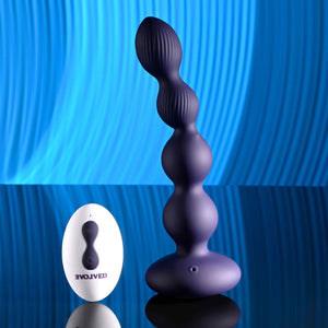 Evolved Pleasure Orbit Twirling and Vibrating Anal Beads With Remote Anal - Anal Beads & Balls Buy in Singapore LoveisLove U4Ria