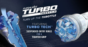 Fleshlight Turbo Core or Throttle Masturbator Blue Ice