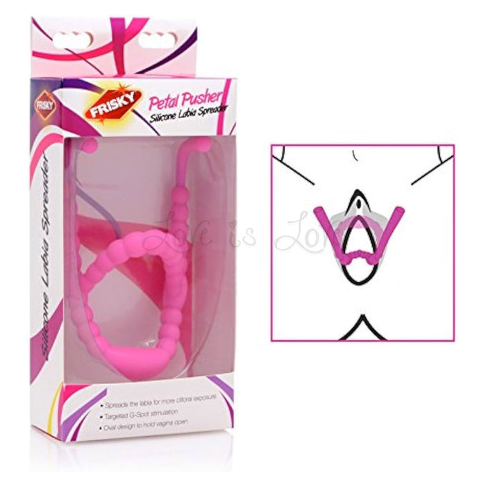 Frisky Petal Pusher Silicone Labia Spreader