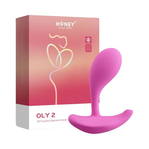 Honey Play Box Oly 2 Pressure Sensing App-Enabled Wearable Clit And G-Spot Vibrator Pink Buy in Singapore LoveisLove U4Ria