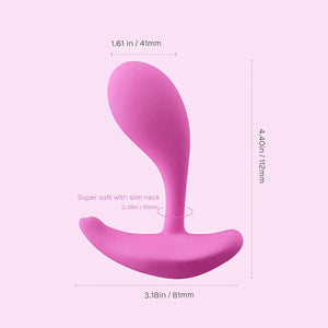 Honey Play Box Oly 2 Pressure Sensing App-Enabled Wearable Clit And G-Spot Vibrator Pink Buy in Singapore LoveisLove U4Ria