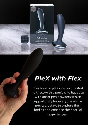 Hot Octopuss Plex with Flex Remote Control Vibrating Butt Plug