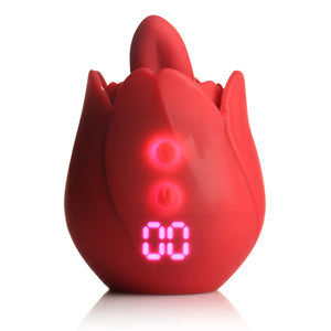 Inmi Bloomgasm Rose Kisser Licking & Vibrating Digital Clitoral Stimulator Vibrators - Cute & Discreet Buy in Singapore LoveisLove U4Ria