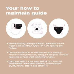 Intimina Bloom Period Underwear Heavy Flow MENSTRUATION PANTIES SMALL MEDIUM LARGE ONE PACK THREE PACK  Buy Sex Toys in Singapore LoveisLove U4Ria