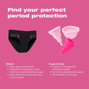 Intimina Bloom Period Underwear Heavy Flow MENSTRUATION PANTIES SMALL MEDIUM LARGE ONE PACK THREE PACK  Buy Sex Toys in Singapore LoveisLove U4Ria