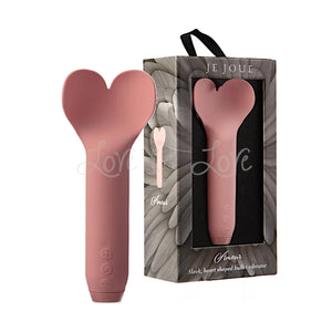 Je Joue Amour Heart-Shaped Fluttering Tip Bullet Vibrator Pale Rosette Buy in Singapore LoveisLove U4Ria