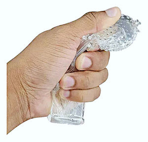 Transparent Penis Nubby Textured Extension Sleeve Buy in Singapore LoveisLove U4Ria