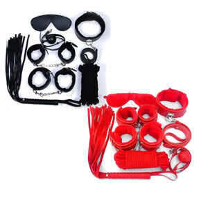 Japan Garden SM7 BDSM Set of 7 Items Red or Black Buy in Singapore LoveisLove U4Ria