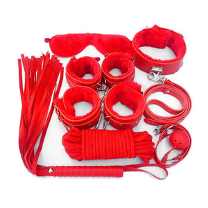 Japan Garden SM7 BDSM Set of 7 Items Red or Black Buy in Singapore LoveisLove U4Ria