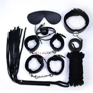 Japan Garden SM7 BDSM Set of 7 Items Red or Black Buy in Singapore LoveisLove U4Ria