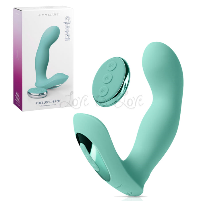 Jimmyjane Pulsus G-Spot Come Hither Motions Remote Control Vibrator