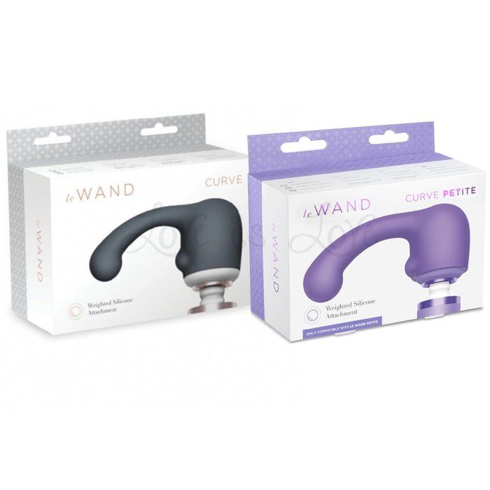 Le Wand Curve Weighted Silicone Attachment