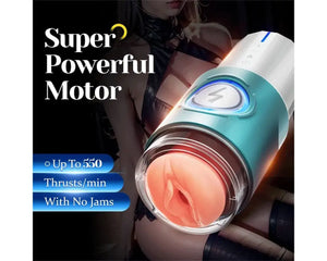 Leten Insulated Cabin Pro Automatic Telescopic Heating Male Masturbator Male Masturbators - Automatic Masturbators  Buy Sex Toys in Singapore LoveisLove U4Ria