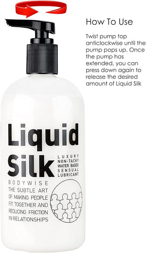 Bodywise Liquid Silk Luxury Water-Based Lubricant