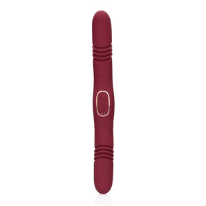 Loveline ​​Double-Sided Thrusting Vibrator Merlot Grape Buy in Singapore LoveisLove U4Ria 