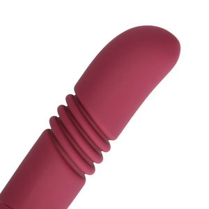 Loveline ​​Double-Sided Thrusting Vibrator Merlot Grape Buy in Singapore LoveisLove U4Ria 