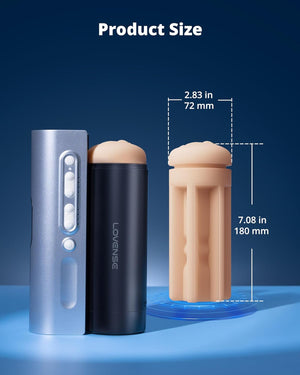 Lovense AI Sync Solace Pro Automatic Male Stroker or Vagina Sleeve