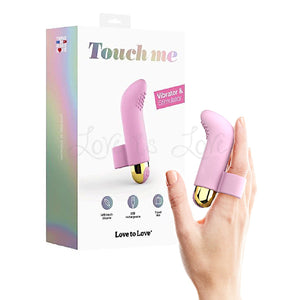 Love to Love Touch Me Finger Vibrator Rose Vibrators - Finger & Tongue  Buy in Singapore LoveisLove U4Ria