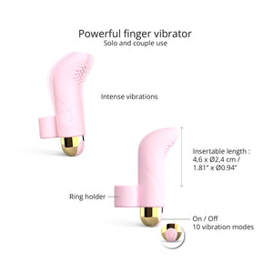 Love to Love Touch Me Finger Vibrator Rose Vibrators - Finger & Tongue  Buy in Singapore LoveisLove U4Ria