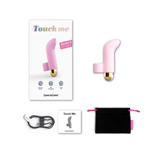 Love to Love Touch Me Finger Vibrator Rose Vibrators - Finger & Tongue  Buy in Singapore LoveisLove U4Ria