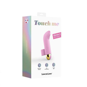 Love to Love Touch Me Finger Vibrator Rose Vibrators - Finger & Tongue  Buy in Singapore LoveisLove U4Ria