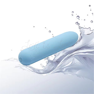 Powerful Mini Rechargeable Bullet Vibrator Blue Buy in Singapore LoveisLove U4Ria