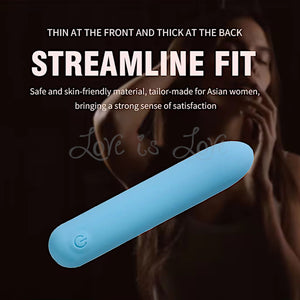 Powerful Mini Rechargeable Bullet Vibrator Blue Buy in Singapore LoveisLove U4Ria