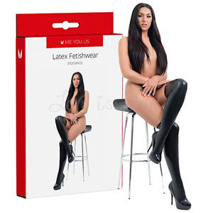 Me You Us Latex Fetishwear Thigh High Stockings Buy in Singapore LoveisLove U4Ria