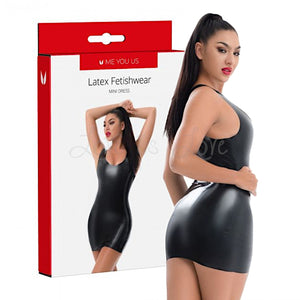 Me You Us Latex Fetishwear Mini Dress Buy in Singapore LoveisLove U4Ria