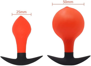 Manual Inflatable Butt Plug Kit with Steel Ball Weight Anal - Anal Inflatable Toys Buy in Singapore LoveisLove U4Ria