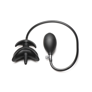 Master Series Ass Bound Anchor Inflatable Silicone Anal Plug Black Anal - Anal Inflatable Toys Buy Sex Toys in Singapore LoveisLove U4Ria