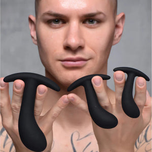 Master Series Dark Delights 3 Piece Curved Anal Trainer Set Buy in Singapore LoveisLove U4Ria 