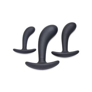 Master Series Dark Delights 3 Piece Curved Anal Trainer Set Buy in Singapore LoveisLove U4Ria 