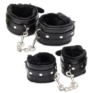 Master Series Hook Up 10-Piece Plush Bondage Set Bondage - Bedroom Bondage Kits Buy Sex Toys in Singapore LoveisLove U4Ria