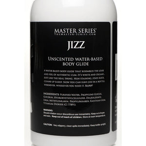 Master Series Jizz Unscented Water-Based Lubricant 16 oz or 34 oz Buy in Singapore LoveisLove U4Ria