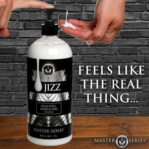 Master Series Jizz Unscented Water-Based Lubricant 16 oz or 34 oz Buy in Singapore LoveisLove U4Ria