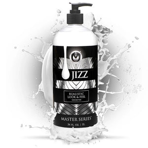 Master Series Jizz Unscented Water-Based Lubricant 16 oz or 34 oz Buy in Singapore LoveisLove U4Ria