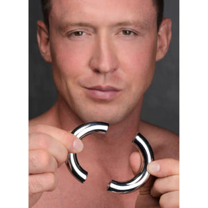 Master Series Mega Magnetize Stainless Steel Magnetic Cockring 1.75 Inch Buy in Singapore LoveisLove U4Ria 