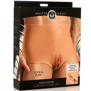 Master Series Pussy Panties Silicone Vagina + Ass Panties Small or Medium or Large Buy in Singapore LoveisLove U4Ria