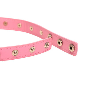 Master Series Spiked Heart Choker Pink or Black Bondage - Collars & Leash Buy in Singapore LoveisLove U4Ria