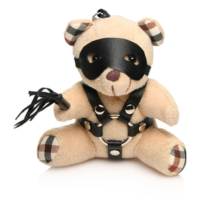 Master Series Teddy Bear Keychain BDSM or Gagged or Rope or Hooded Buy in Singapore LoveisLove U4Ria