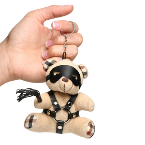 Master Series Teddy Bear Keychain BDSM or Gagged or Rope or Hooded Buy in Singapore LoveisLove U4Ria