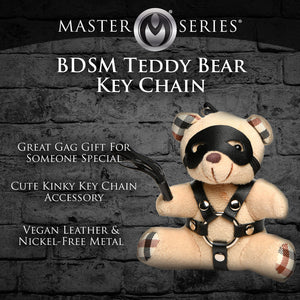 Master Series Teddy Bear Keychain BDSM or Gagged or Rope or Hooded Buy in Singapore LoveisLove U4Ria