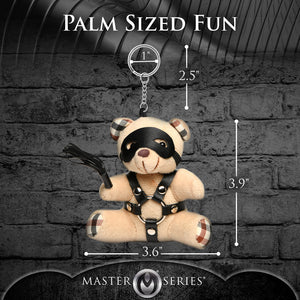 Master Series Teddy Bear Keychain BDSM or Gagged or Rope or Hooded Buy in Singapore LoveisLove U4Ria