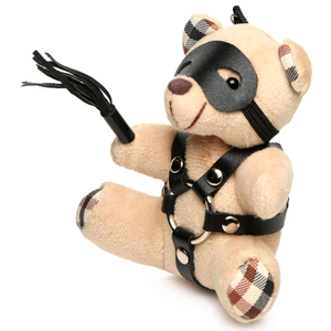 Master Series Teddy Bear Keychain BDSM or Gagged or Rope or Hooded Buy in Singapore LoveisLove U4Ria