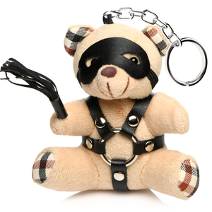 Master Series Teddy Bear Keychain BDSM or Gagged or Rope or Hooded Buy in Singapore LoveisLove U4Ria