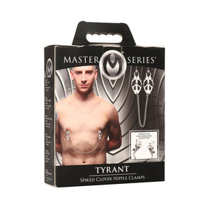 Master Series Tyrant Spiked Clover Nipple Clamps Nipple Toys - Nipple Clamps Buy in Singapore LoveisLove U4Ria