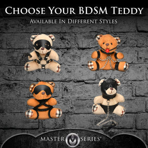 Master Series Teddy Bear Keychain BDSM or Gagged or Rope or Hooded Buy in Singapore LoveisLove U4Ria