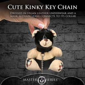 Master Series Teddy Bear Keychain BDSM or Gagged or Rope or Hooded Buy in Singapore LoveisLove U4Ria